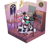 ヴィネット風イラスト承ります オリジナルキャラクターをヴィネット風のイラストにします イラスト作成 ココナラ