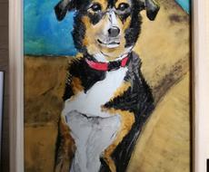 大切なペットの思い出を日本画で残したい ます 家族と同様大切なペットの思い出を日本画で書いて届けます ペットのイラスト作成 ココナラ