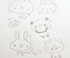 脱力系動物のキャラクター描きます ちょっとしたイラストが欲しい方 イラスト作成 ココナラ