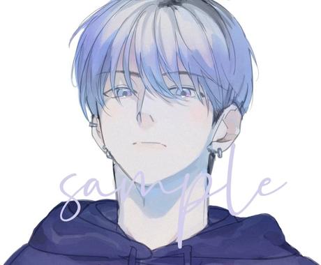 オリジナルsns用アイコンのイラスト描きます 少年や青年のアイコンをお探しの方におすすめです アイコン作成 ココナラ