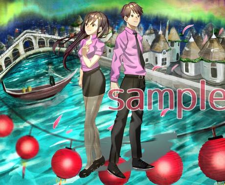 美し 背景 挿し絵 表紙 幻想世界イラスト描きます 美しく お安く幻想的イラストお届けします 詳細は商品欄まで イラスト作成 ココナラ