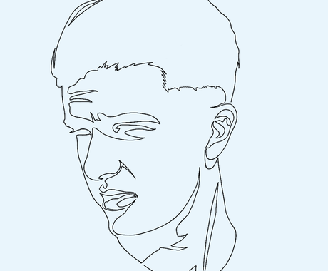 即日納品 1本の線で線画イラストに起こします 家族や友人に他とは違ったイラストをプレゼントしてみては アイコン作成 ココナラ