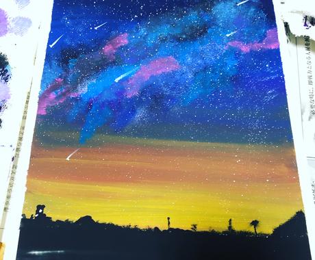 アクリル画描きます インテリアなどにどうですか お洒落に見える風景画描きます その他 イラスト 漫画 ココナラ