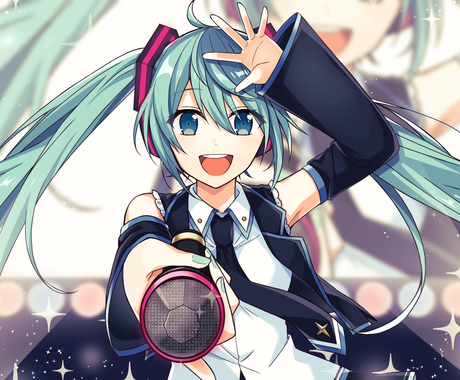 歌ってみたイラスト制作などのお仕事承っております 歌ってみた サムネイル 動画用イラストの制作をいたします イラスト作成 ココナラ