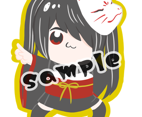 ポプテピ風のイラストを作成します グッズ作成やオリジナルアイコンを求める方に是非 アイコン作成 ココナラ