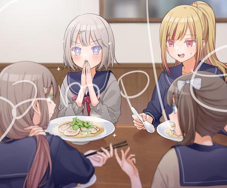 動画のイラスト描きます かわいい女の子や男の子が得意です キャラクター作成 ココナラ