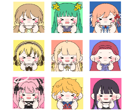 かわいいGIFアニメ作ります 簡易的、だけど可愛くて癒されるようなアニメーションです! イメージ2