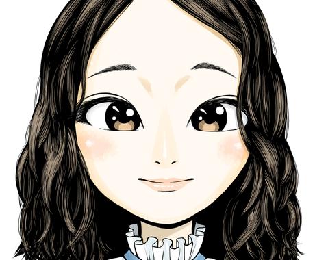 プロ漫画家がデフォルメした似顔絵描きます 心を込めて描かせて頂きます Snsアイコン等にご利用ください 似顔絵作成 ココナラ