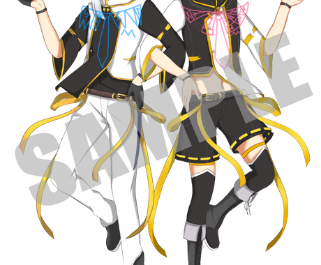 立ち絵イラストお描きします グッズ ゲーム Vtuber等 ご希望に合わせイラスト作成 キャラクター作成 ココナラ