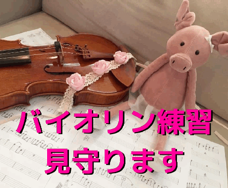 お子さんの日々のバイオリン練習を見守ります 日々の練習が上手くできない、練習の方法がわからないあなたへ イメージ1
