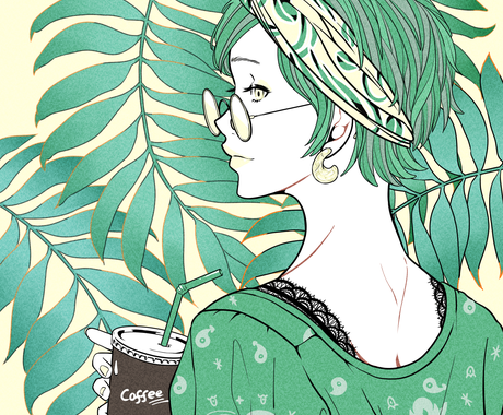 魅力的な女性を描きます カラフルでポップなイラストです イラスト作成 ココナラ 魅力的な女性を描きます カラフルでポップなイラストです イラスト作成 ココナラ