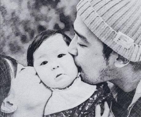 鉛筆アート 似顔絵やイラストを描きます 白黒の良さをぜひ 24時間以内に仕上げます その他 イラスト 漫画 ココナラ