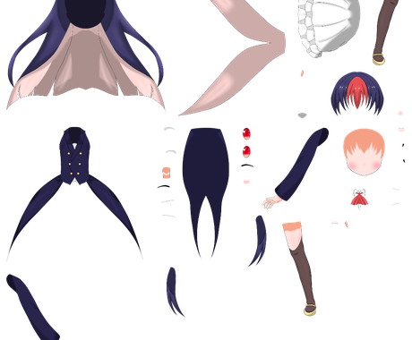 Vtuber向けlive2d用イラスト売ります 在庫処理となります いかがでしょうか その他 イラスト 漫画 ココナラ