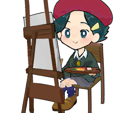 あなたのキャラクターに色を塗ります 自分が描いたキャラクターをアニメ塗りで見てみたい方へ コンテンツ販売 完成品 ココナラ