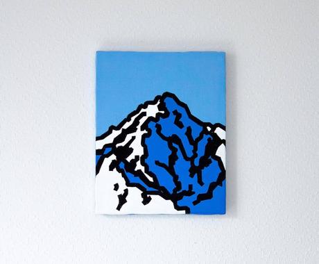 プロイラストレーターが絵の具でイラスト描きます キャンバスにアクリル絵の具でオリジナルのイラストを制作します イラスト作成 ココナラ