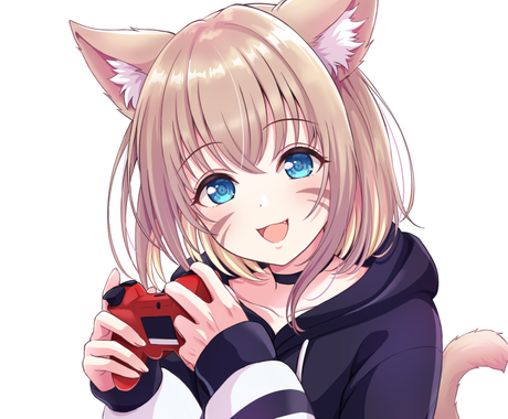 バストアップ 可愛い女の子のイラスト制作します 可愛い女の子のオリジナルキャラクターを作りたい方へ イラスト作成 ココナラ