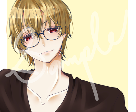 かわいい かっこいいアイコン描きます Twitterやlineなどのsns等にオススメ イラスト作成 ココナラ