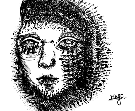 ペン画sns用アイコンやヘッダー描きます 病み可愛いがお好きな方へまた アイコンをお探しの方へ その他 イラスト 漫画 ココナラ