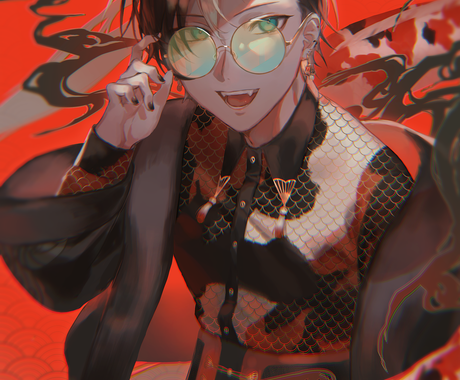 魅力的な男性イラストお描きします あなた好みの厚塗りイラストをお届けします イラスト作成 ココナラ