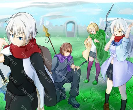 スチルイラスト 一枚絵描きます 表紙やサムネイル イベントシーン 背景に使えるイラスト イラスト作成 ココナラ