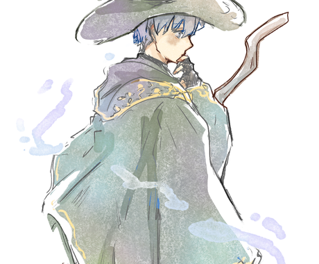 優しくて儚げなイラストを描きます 商用 Sns等への利用も大歓迎です イラスト作成 ココナラ