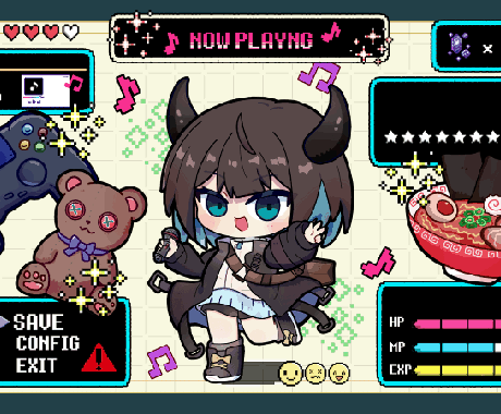 ちびキャラでかわいいループアニメ作ります Youtube、Twitchなどにお使いいただけます！ イメージ2