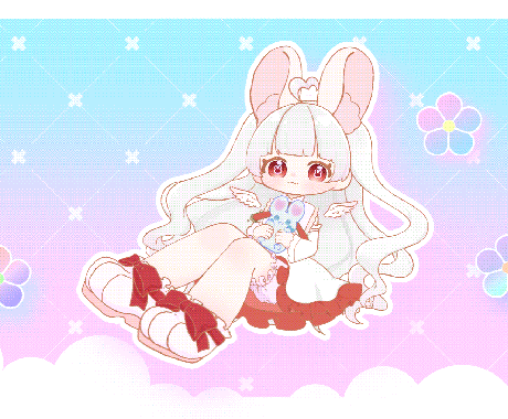 かわいい女の子イラスト書けます VTuber様・配信者様向けふわかわイラスト制作します イメージ2
