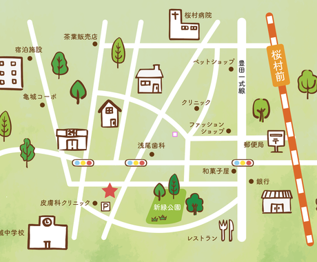 イラストタッチの地図を作成します 柔らかく親しみやすいイラストで地図をわかりやすく 建築 インテリア 図面デザイン ココナラ イラストタッチの地図を作成します 柔らかく親しみやすいイラストで地図をわかりやすく 建築 インテリア 図面デザイン ココナラ