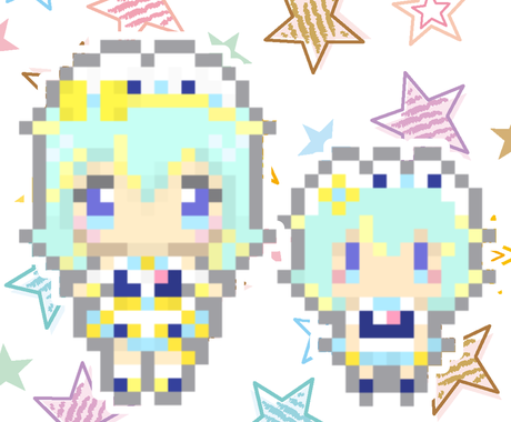 小さくて可愛いドット絵作成します Shworoomアバターやアイコン グッズなどに アイコン作成 ココナラ