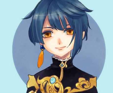 貴方だけのアイコン描きます 二次創作ガイドラインにて許可のあるジャンルや夢主など アイコン作成 ココナラ