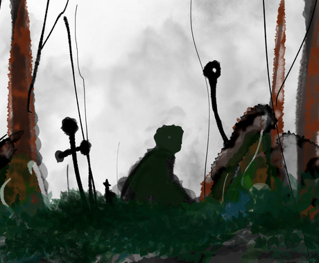 雰囲気のある絵を描きます 何かを感じる雰囲気のあるイラストを描きます イラスト作成 ココナラ