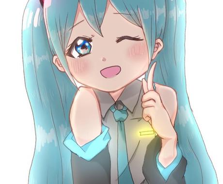 アイコン描きます ボカロ アニメなど既存のキャラクターをアレンジします アイコン作成 ココナラ