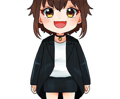 ミニキャラを描きます 可愛い女の子や男の子をかきます イラスト作成 ココナラ