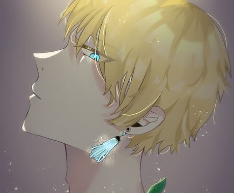 クール カッコいい なイケメンを描きます Snsアイコンや 一枚絵にピッタリ エモくもできる イラスト作成 ココナラ