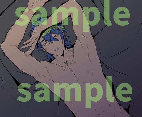 細マッチョも対応 男性の美しい筋肉イラスト描きます おじさん Vtuberまで幅広いキャラをsns 動画サムネに イラスト作成 ココナラ