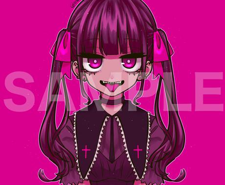 Sns用アイコン かわいい女の子描きます ポップなイラストから繊細なイラストまで幅広く描きます アイコン作成 ココナラ