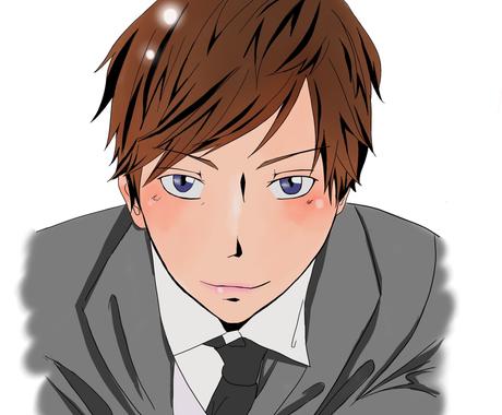 注文通りにイケメンお描きします 似顔絵の製作にもご対応いたします 似顔絵作成 ココナラ