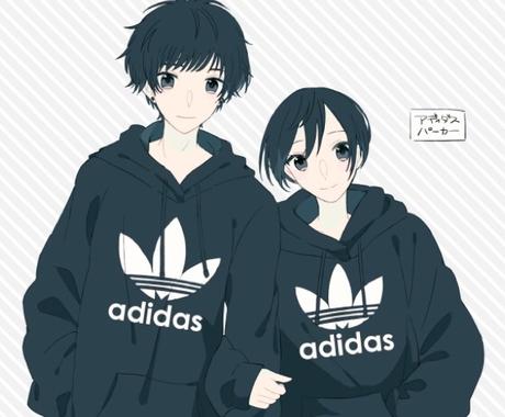 オシャレかわいいsnsアイコンやヘッダー描きます ミニキャラもシンプルな塗りも厚塗り風も お好みで承ります アイコン作成 ココナラ