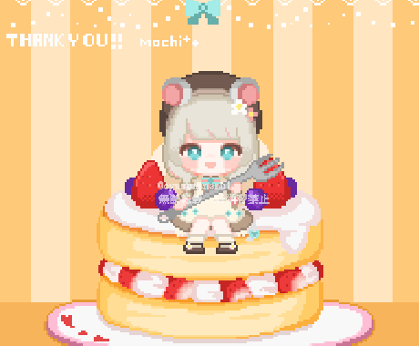 ドット絵×パンケーキの可愛い作品をお届けします 可愛い作品を手軽に！プレゼント用にも！ イメージ1