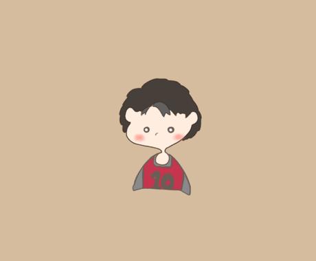 最高00円 ゆるるいイラスト承ります シュールなポテ顔人物編 かわいい シンプル 使いやすい アイコン作成 ココナラ