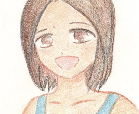 本来の輝くあなたをチャネリグしてイラスト作成します エネルギーをリーディングし イラスト作成します 似顔絵作成 ココナラ