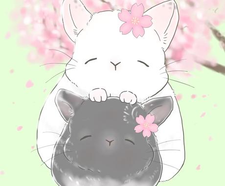 かわいいペットのsnsのアイコン描きますます チンチラならお任せ かわいく癒されるアイコンにしませんか アイコン作成 ココナラ