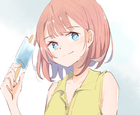 Snsで使えるかわいいアイコンを描きます アニメちっくなかわいいキャラを描かせていただきます アイコン作成 ココナラ