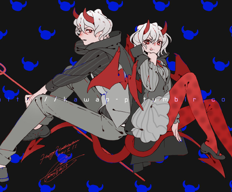 イラスト全般お受けします ファンアートやキャラデザなど イラスト作成 ココナラ