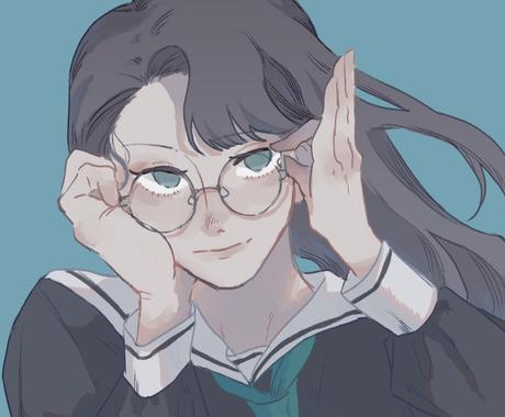 Snsアイコン ヘッダー イラスト作成します 雰囲気のある厚塗り風イラストやデフォルメイラストをお届け アイコン作成 ココナラ