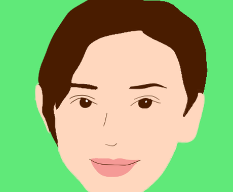 シンプルな顔似顔絵を描きます アイコン用の顔似顔絵はいかがでしょうか 似顔絵作成 ココナラ