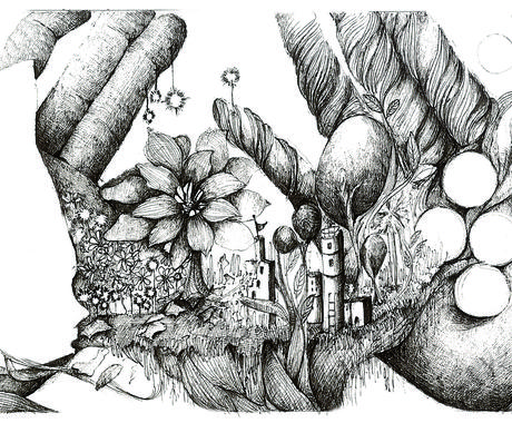 イラスト描きます 手描きで精密なファンタジックなイラスト描きます イラスト作成 ココナラ