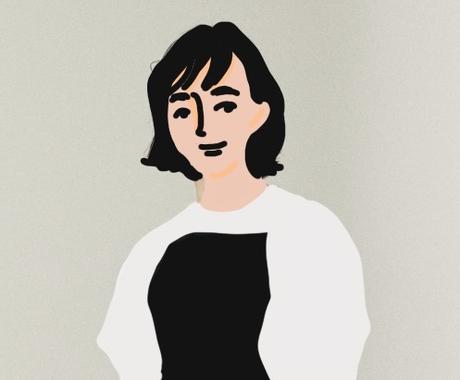 ちょっとリアルでお洒落なアイコンを描きます ファッション雑誌風のイラストで差をつけませんか アイコン作成 ココナラ