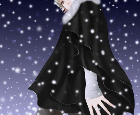 キレイ系のイラスト描きます いつまでも眺めていられる美しいイラストをお届けします イラスト作成 ココナラ