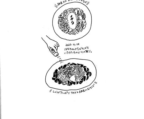 シンプルでオシャレに料理の絵をかきます 料理の特徴を捉え調理中から完成品まで 人物込も可能 イラスト作成 ココナラ